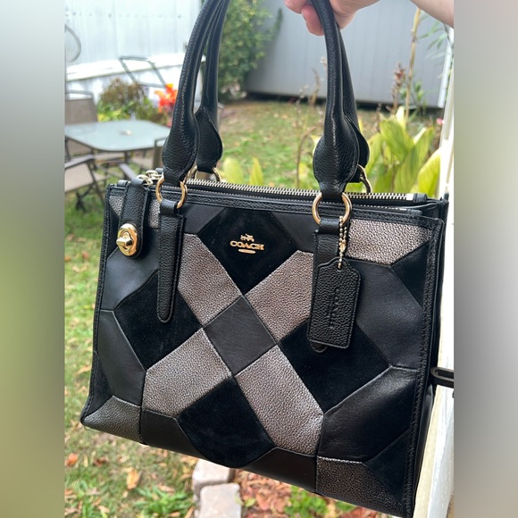COACH patchwork carryall - Picture 1 of 16